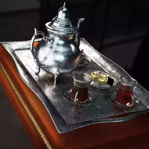 Chinese tea pot 3D model
