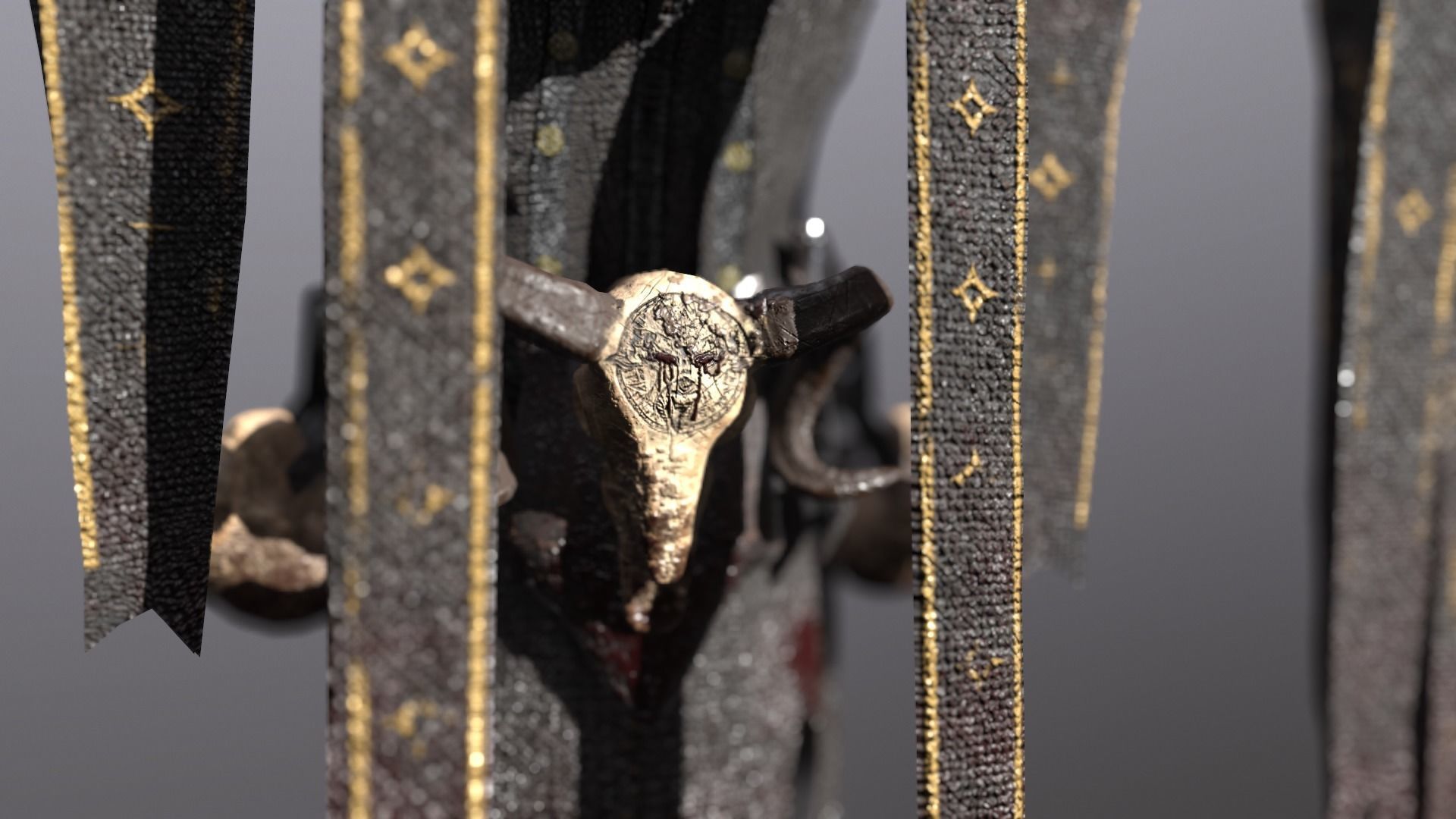 Grim Reaper Low-poly 3D model_10