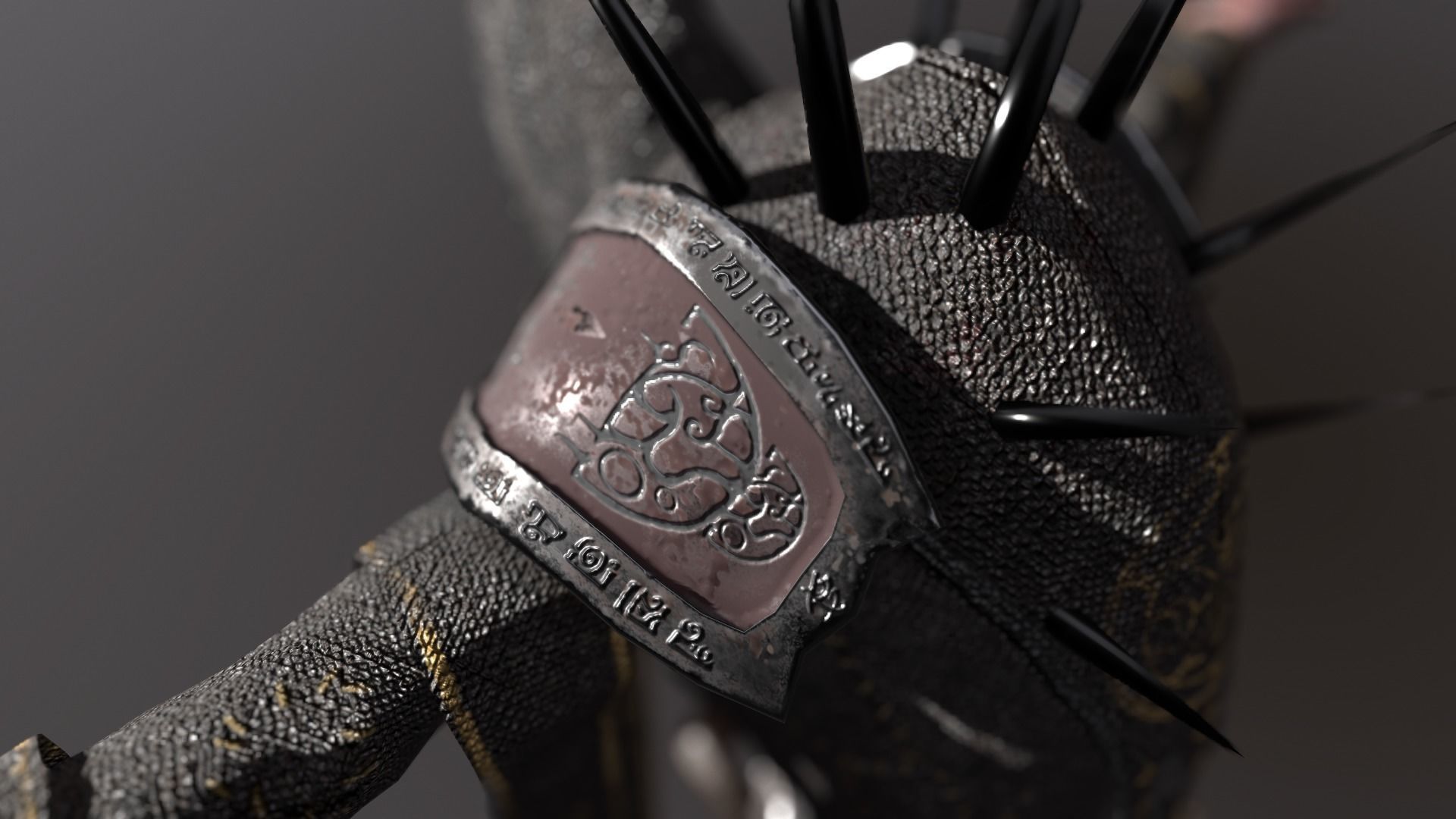 Grim Reaper Low-poly 3D model_13