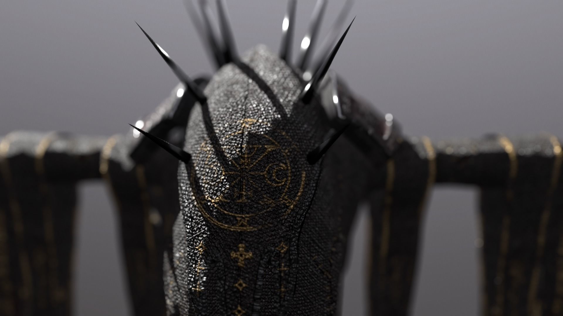 Grim Reaper Low-poly 3D model_12