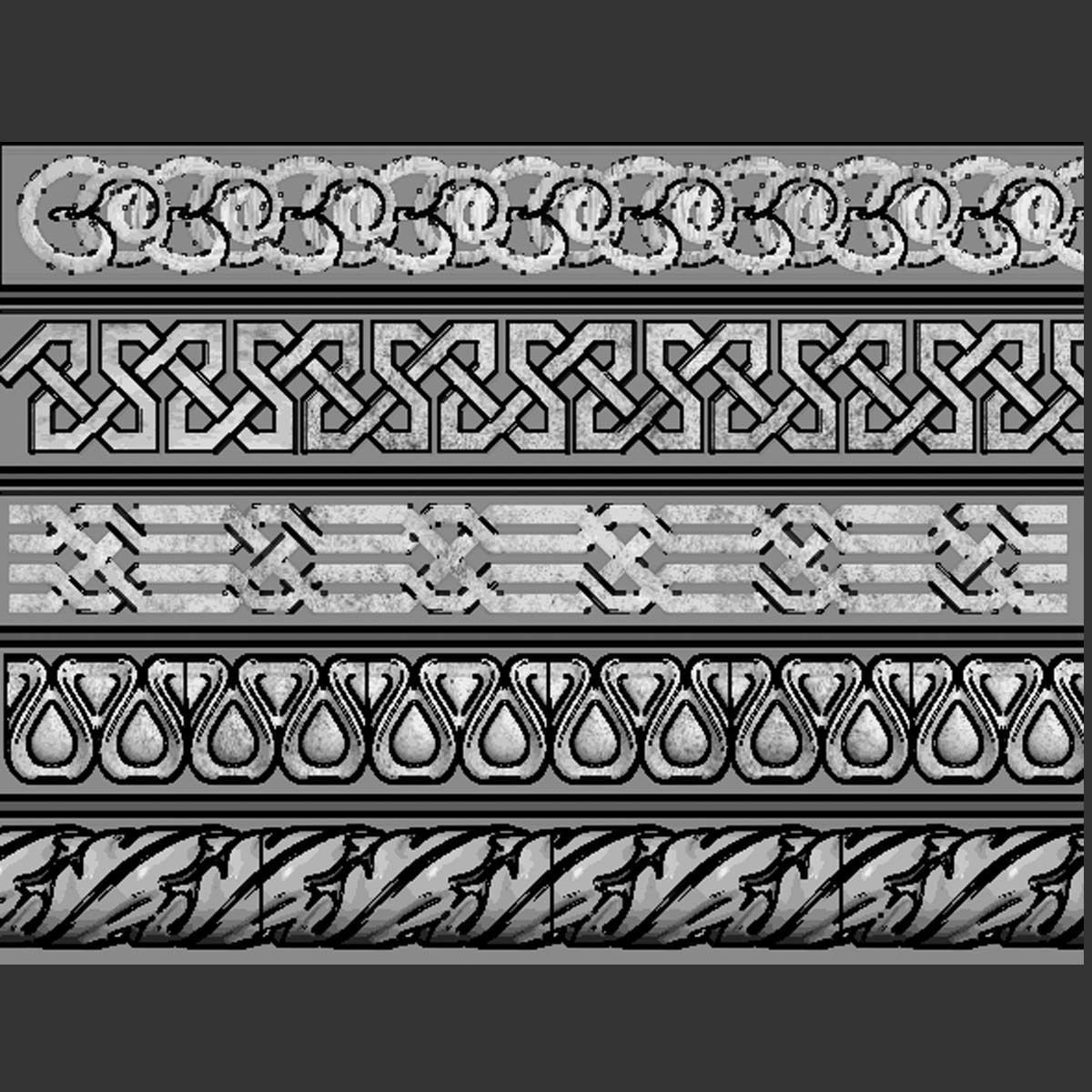 Trim Ornament 34 3D model_7