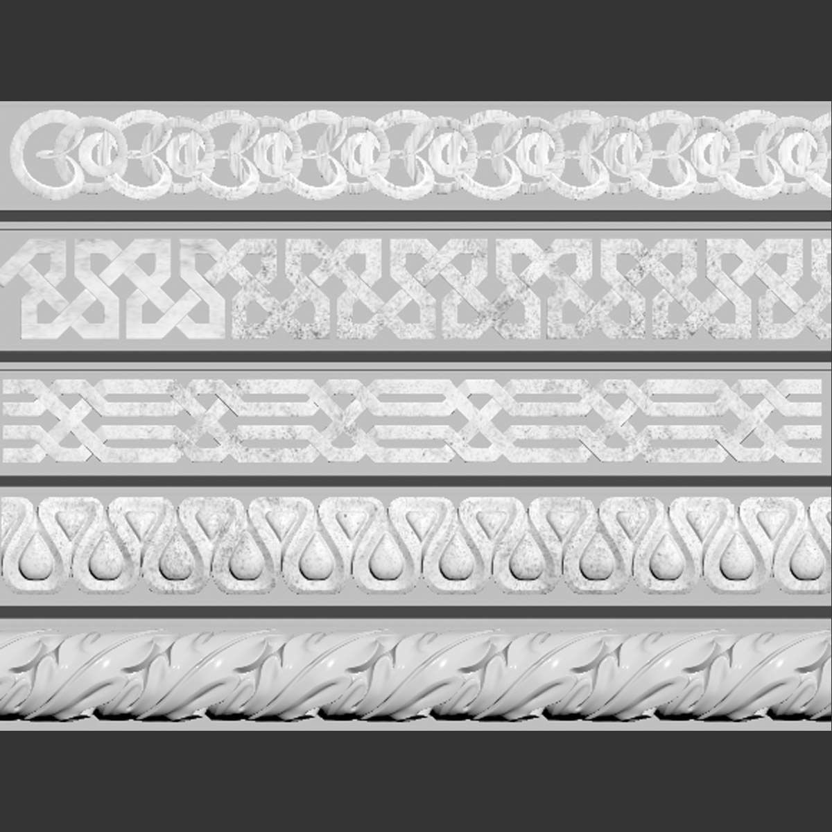 Trim Ornament 34 3D model_5