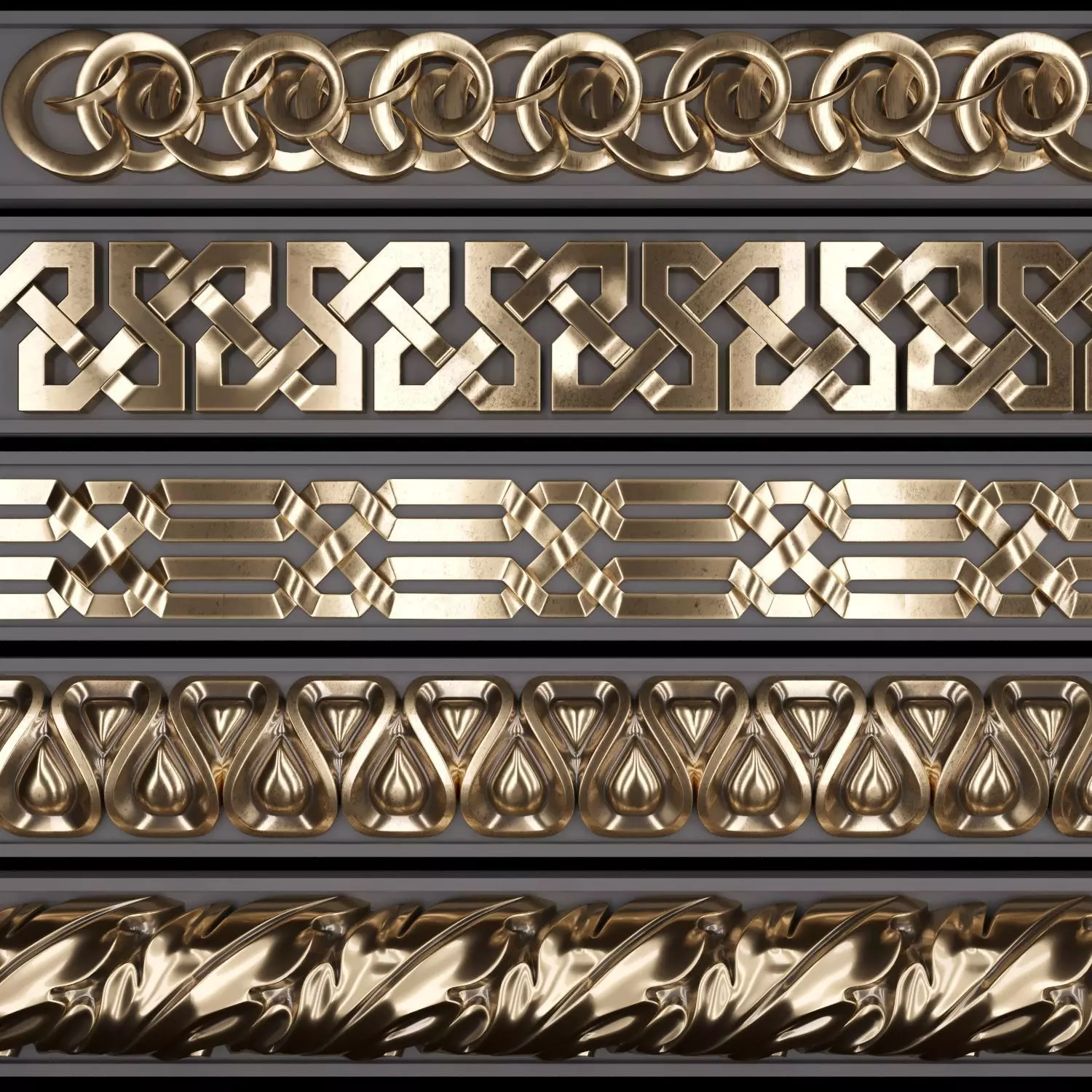 Trim Ornament 34 3D model_0