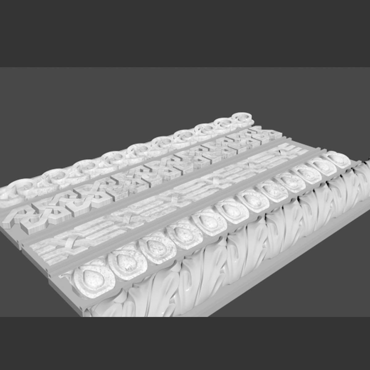 Trim Ornament 34 3D model_3