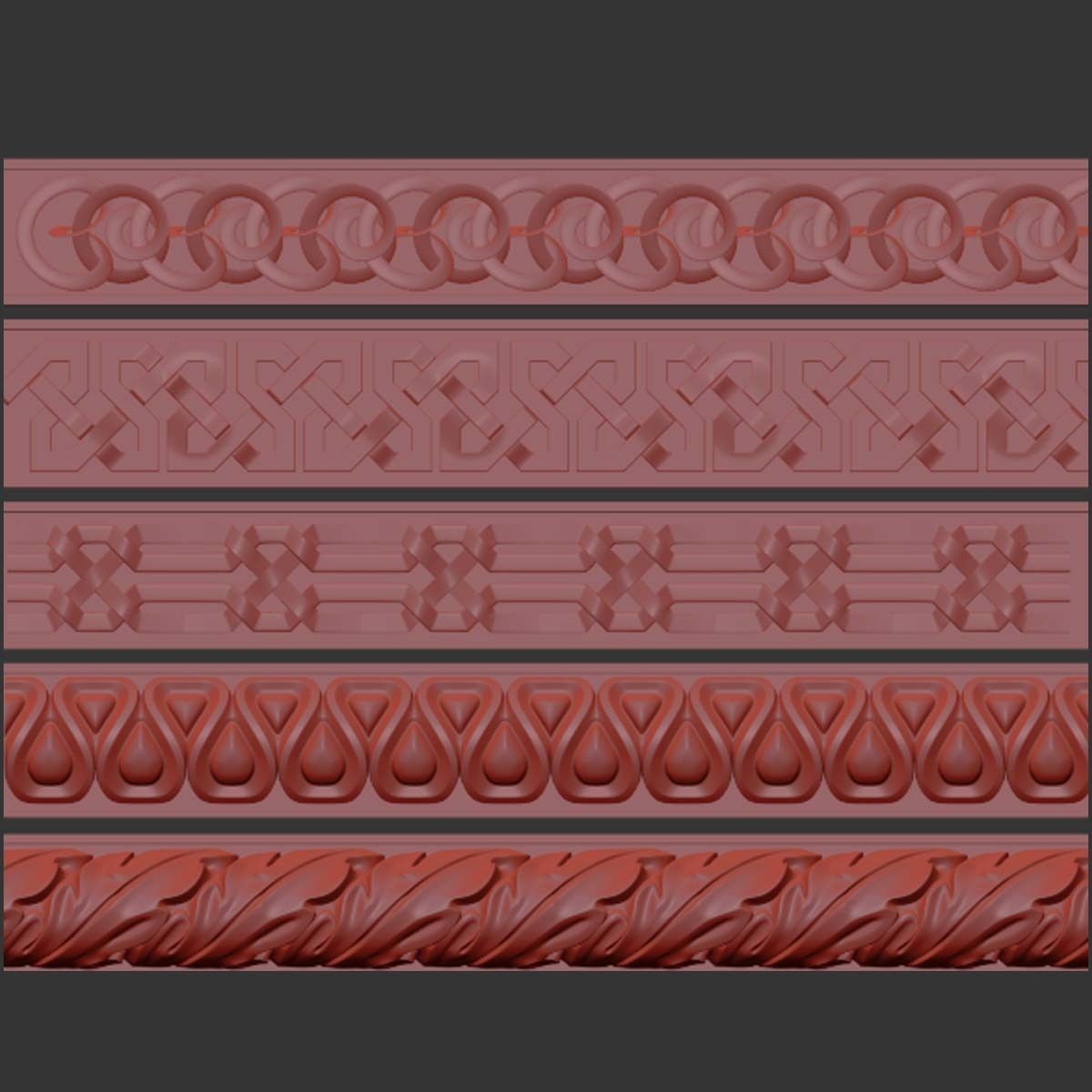 Trim Ornament 34 3D model_6