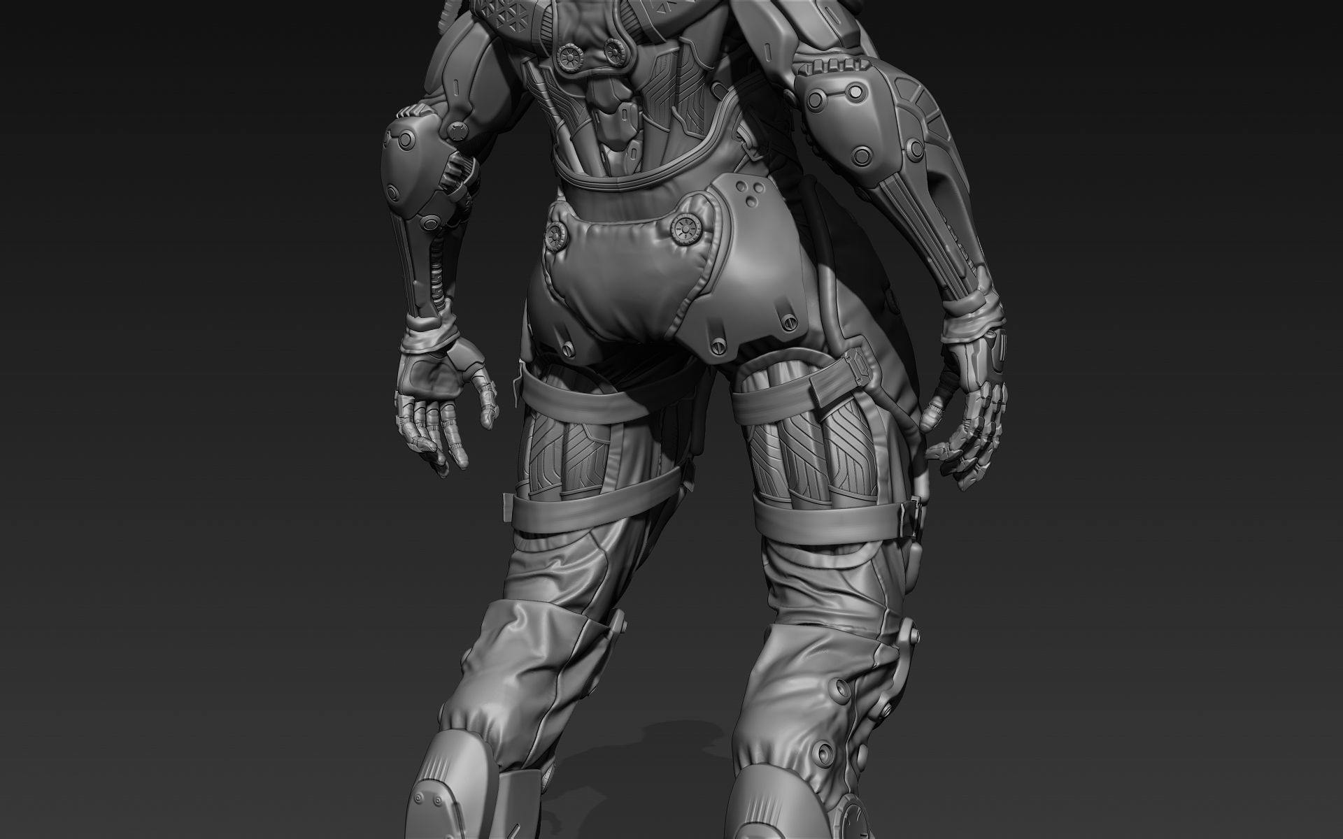 Droid 02 3D model_10