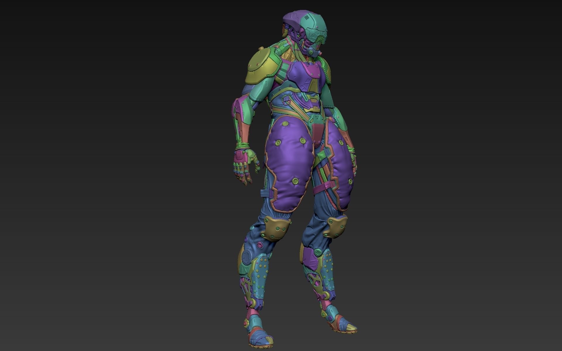 Droid 02 3D model_17