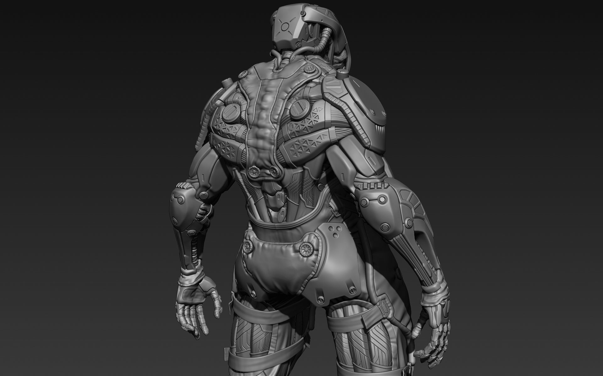 Droid 02 3D model_9