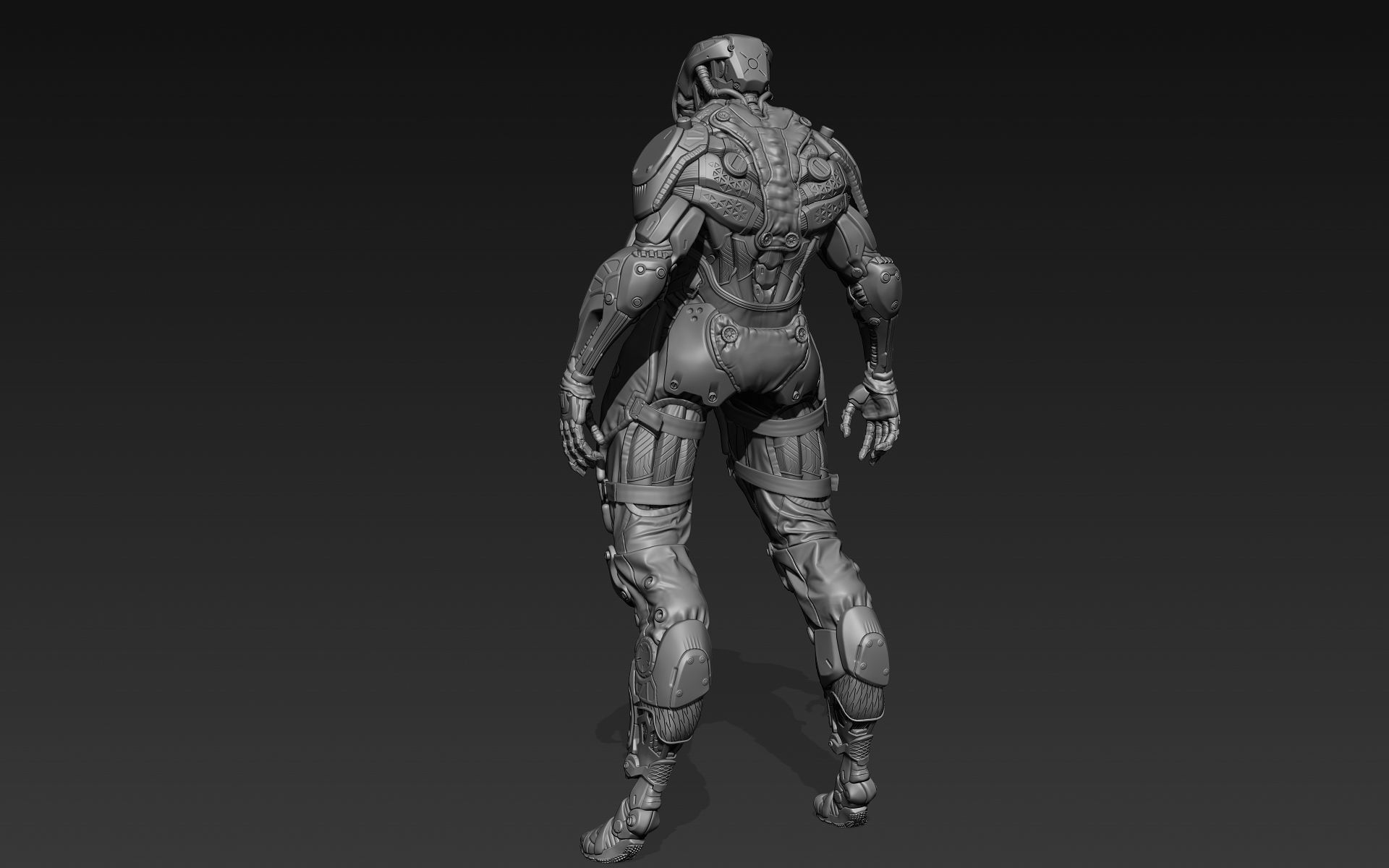 Droid 02 3D model_7