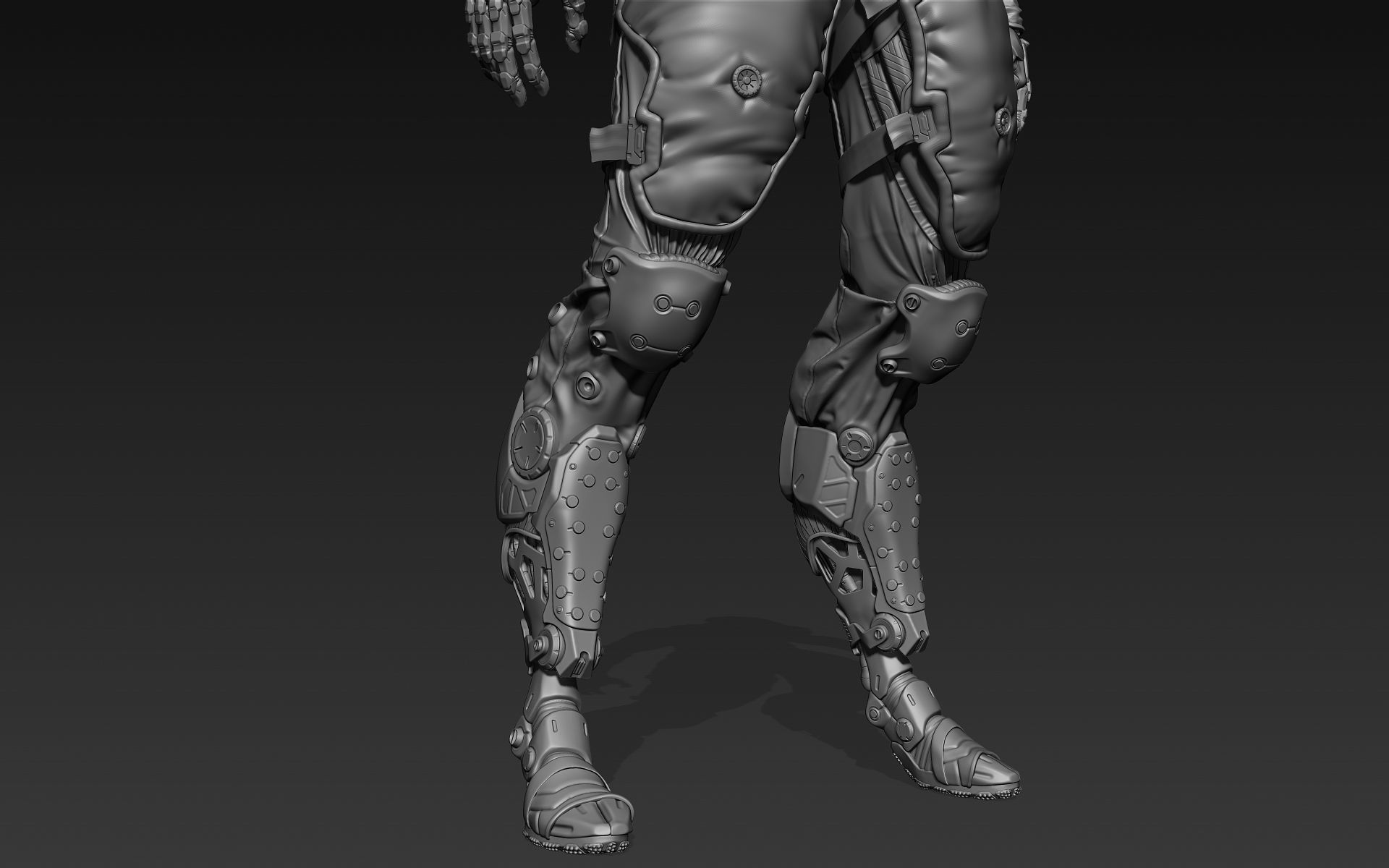 Droid 02 3D model_12