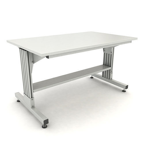 adjustable working table Free 3D model