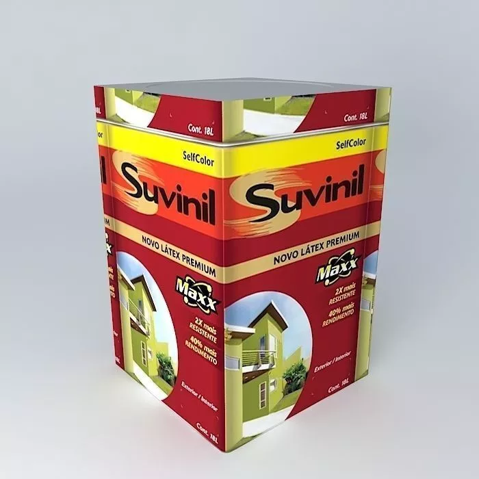 gallon of paint Free 3D model