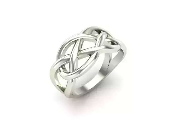 Ex-65 celtic knot ring
