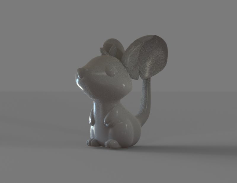 Cute Mouse 3D print model_2