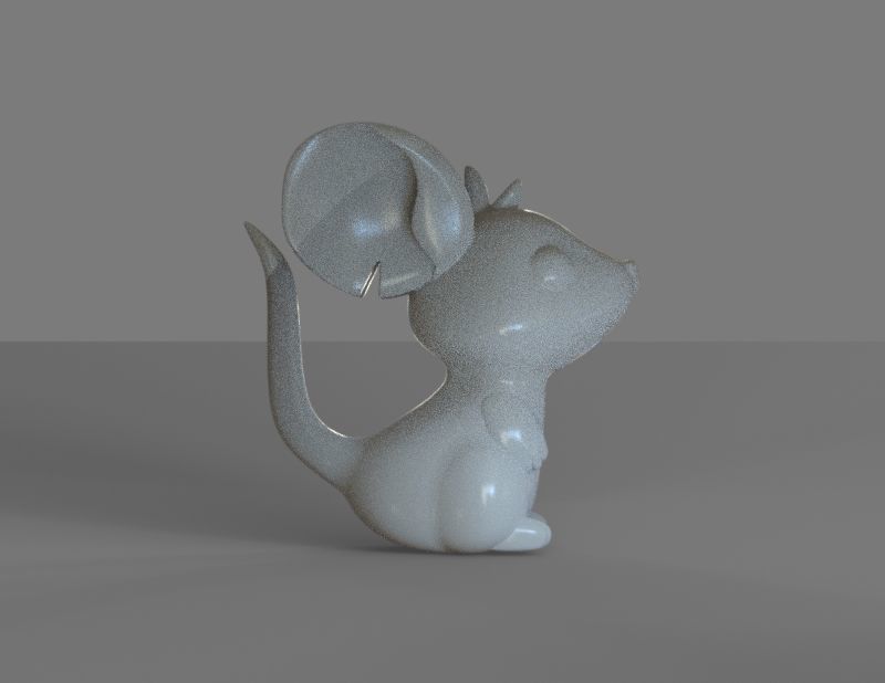 Cute Mouse 3D print model_5