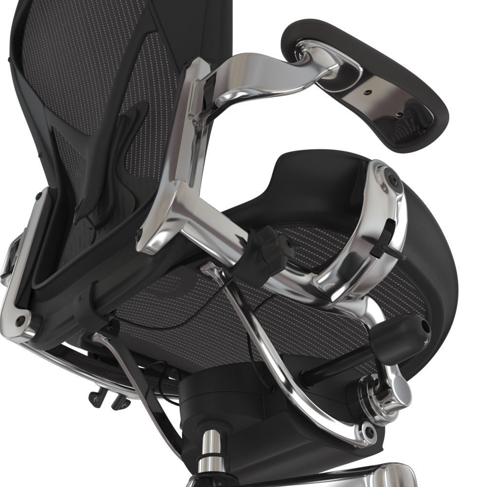 Herman Miller Aeron Chair 3D model_7