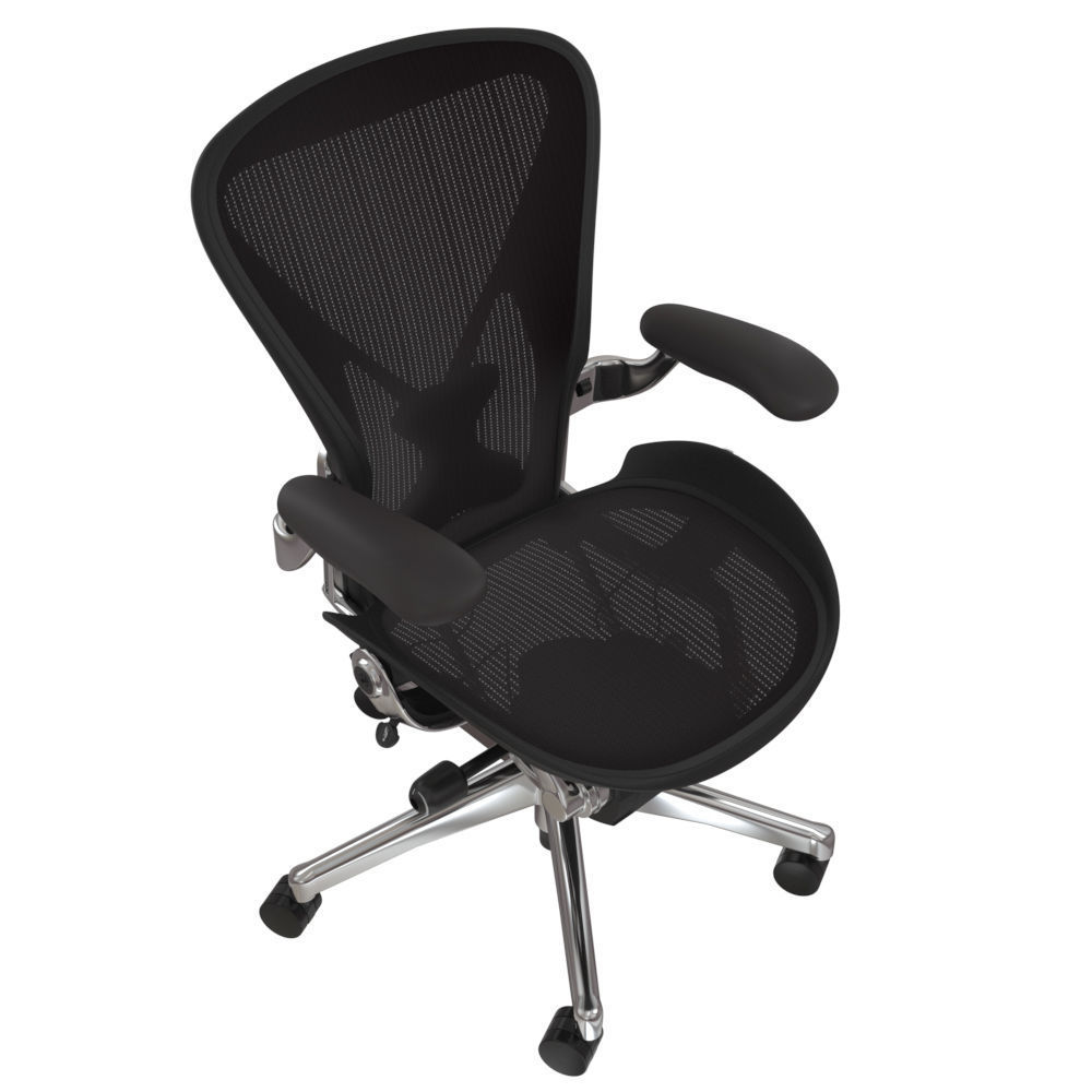 Herman Miller Aeron Chair 3D model_13