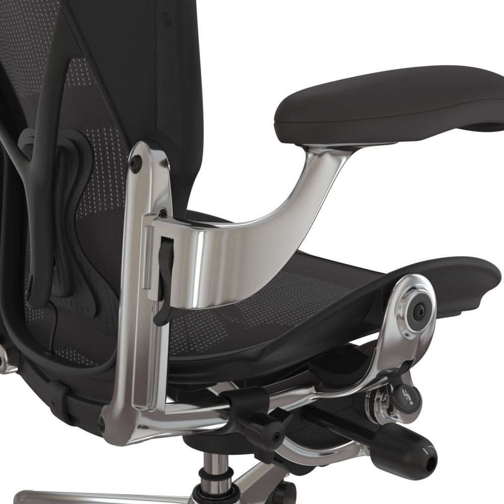 Herman Miller Aeron Chair 3D model_6
