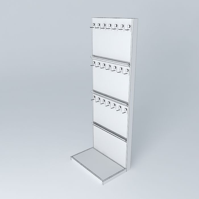 show belts exhibitor too Free 3D model_4