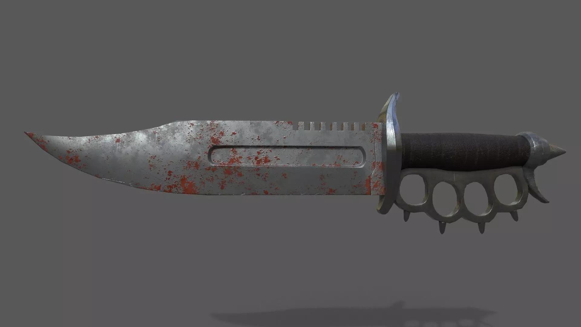 Knife 1 WirecorpStudios Low-poly 3D model_0