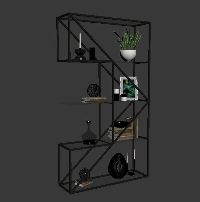 Shelf 3D model 3D model_3