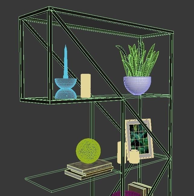 Shelf 3D model 3D model_5