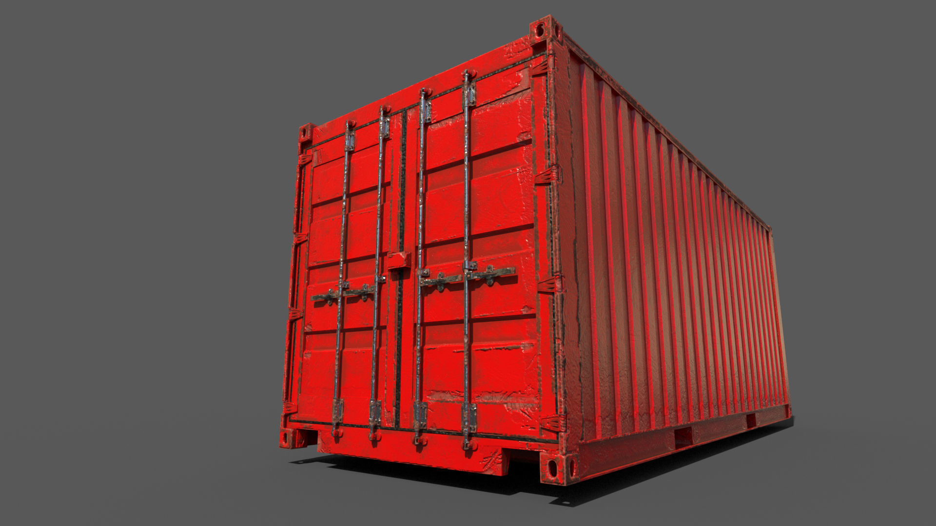 Shipping Container 3D model_7