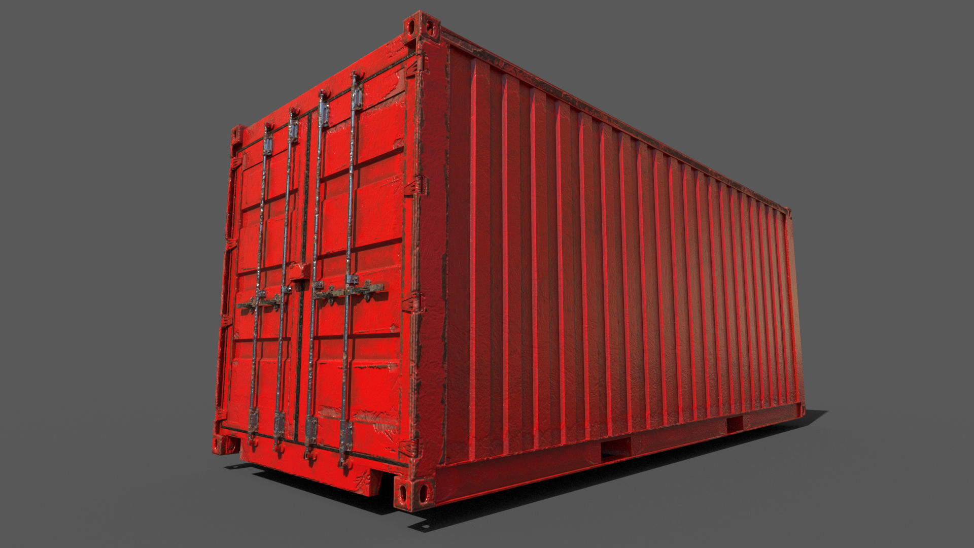 Shipping Container 3D model_8