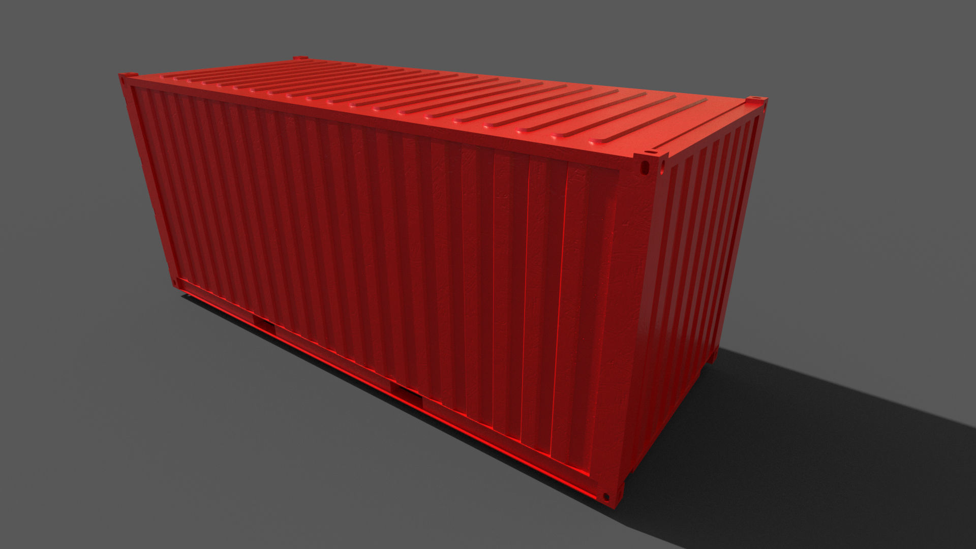 Shipping Container 3D model_2
