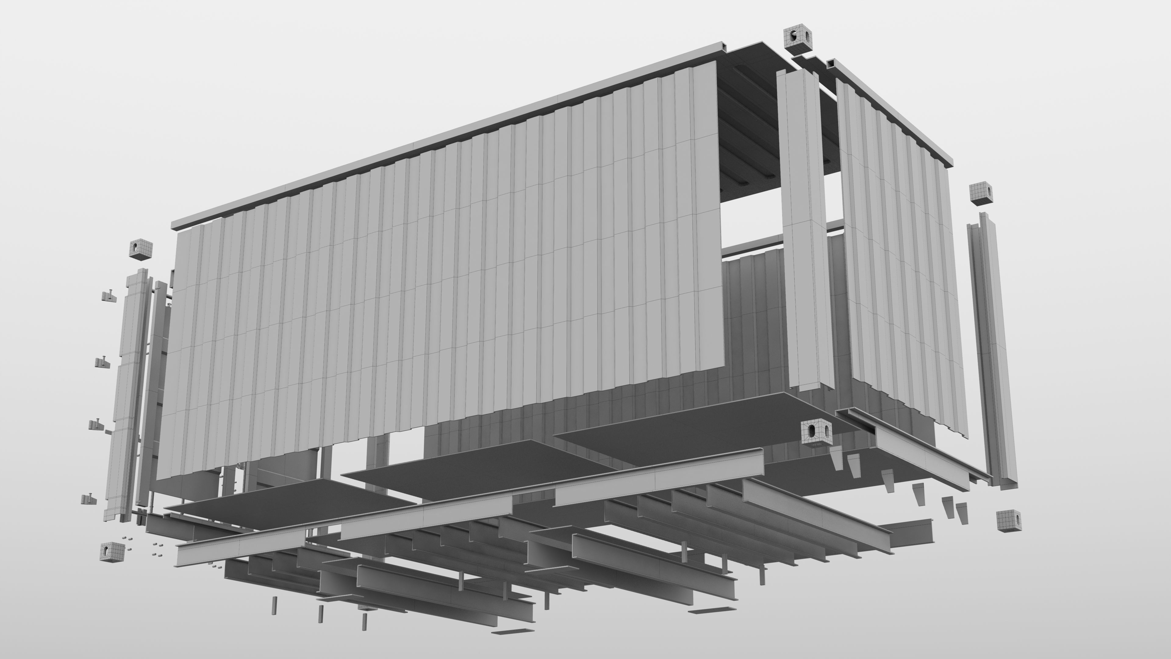 Shipping Container 3D model_10