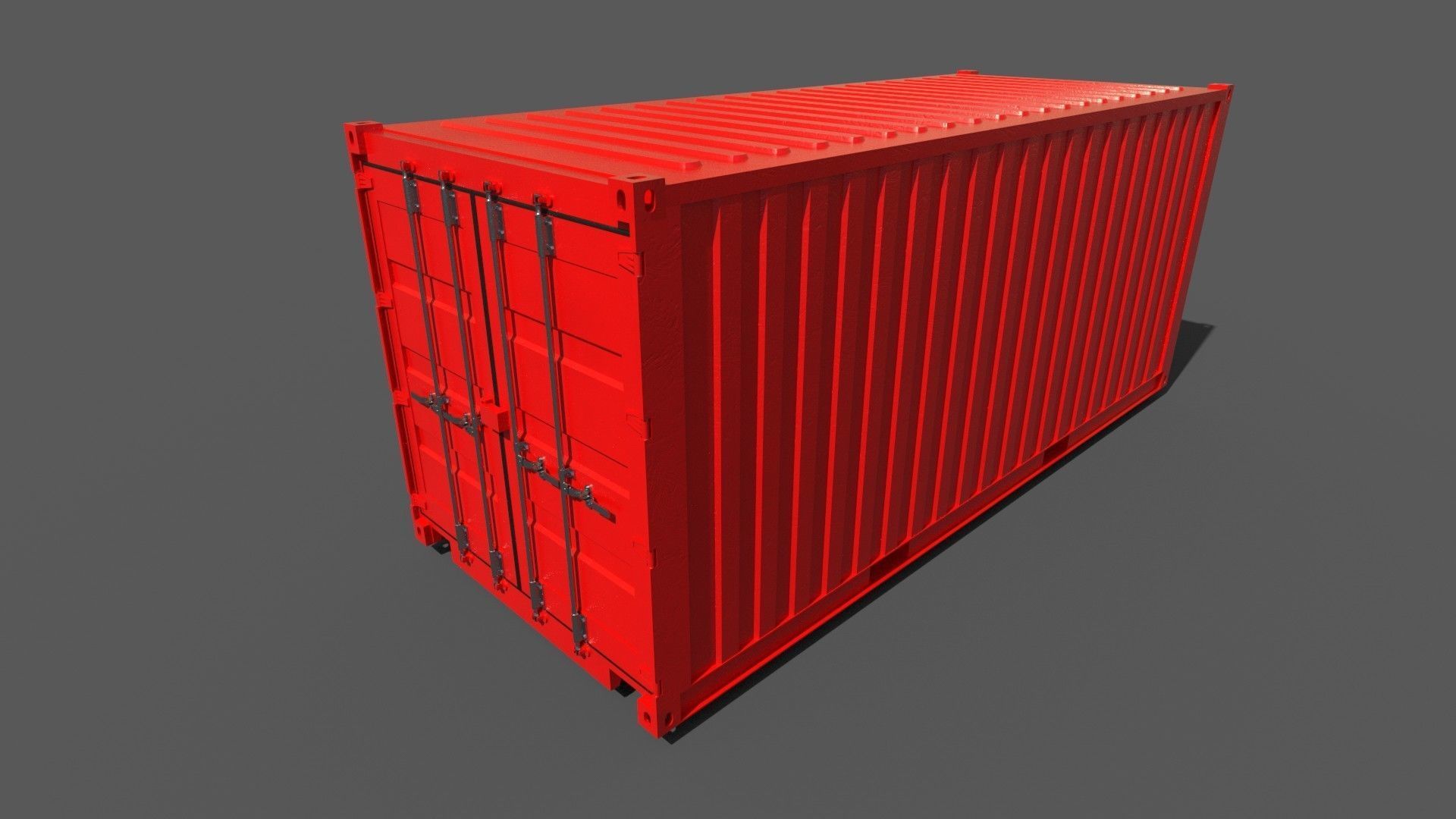 Shipping Container 3D model_1