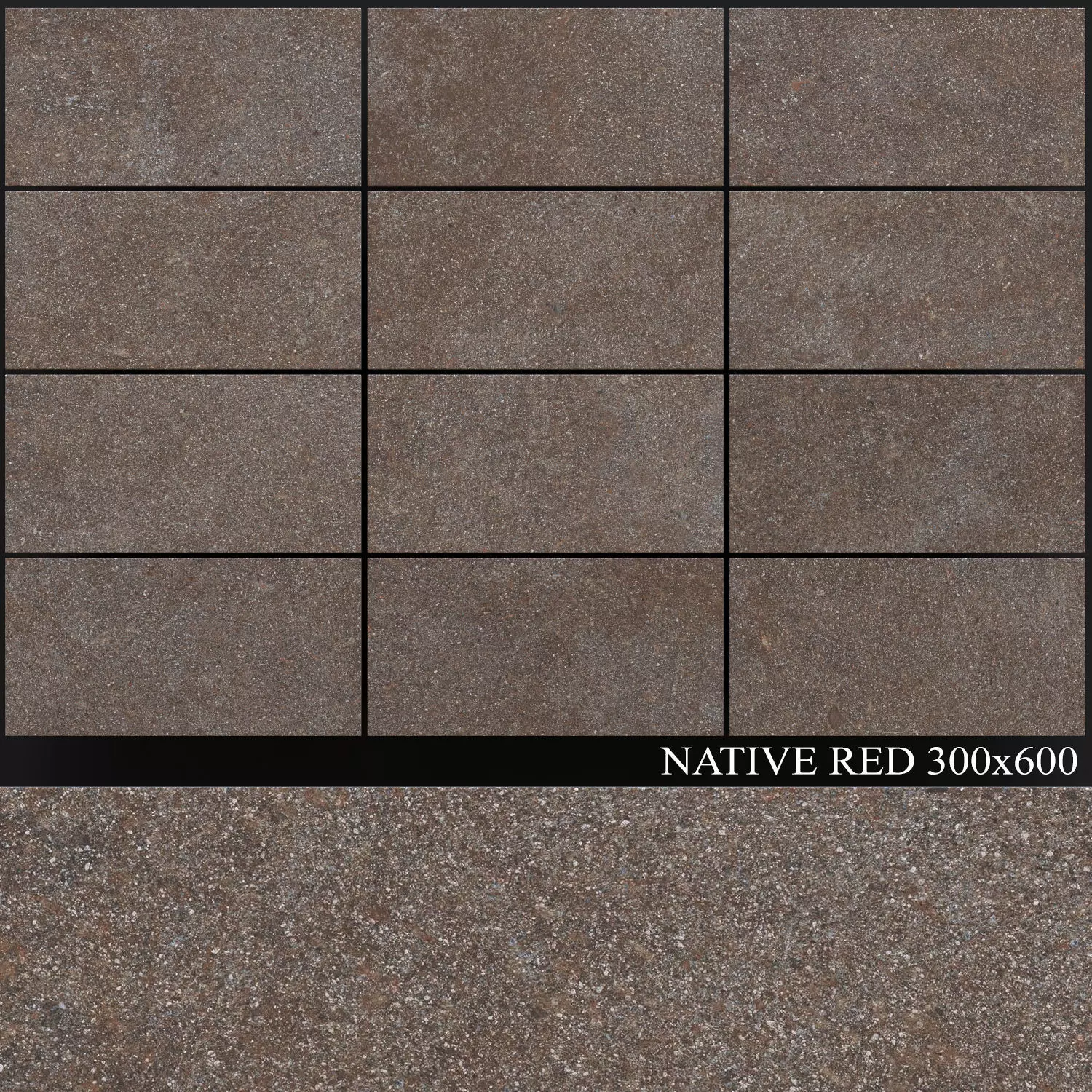 ABK Native Red 300x600 3D model_0