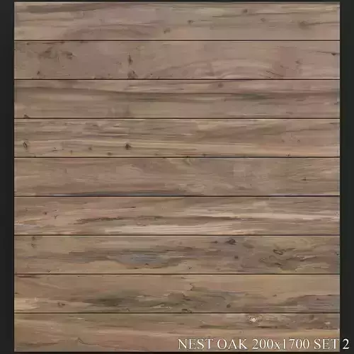 ABK Nest Oak 200x1700 Set 2 3D model