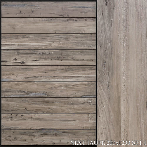 ABK Nest Taupe 200x1200 Set 1 3D model