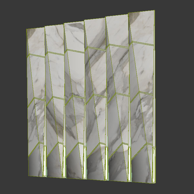 Decor marble panels 3D model_3