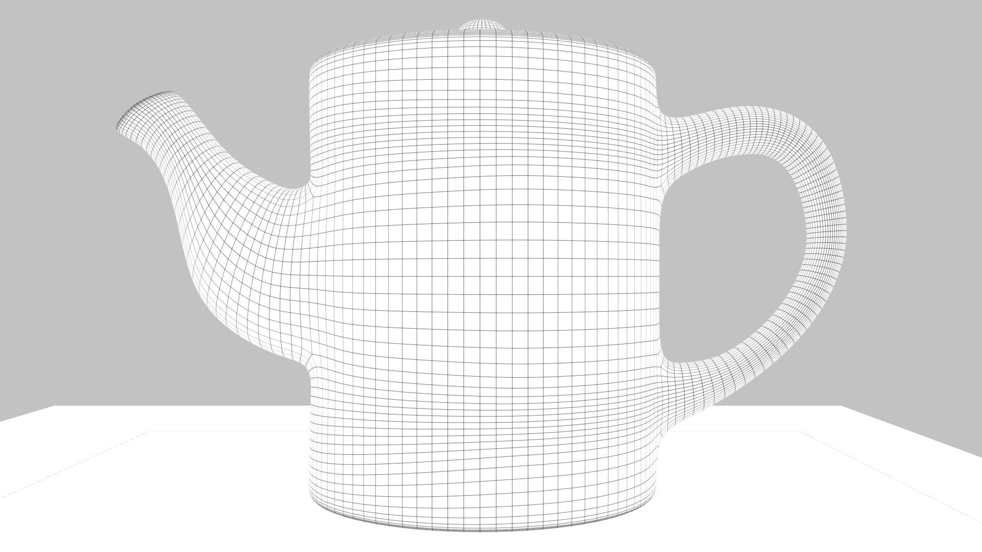Tea Scene Low-poly 3D model_46