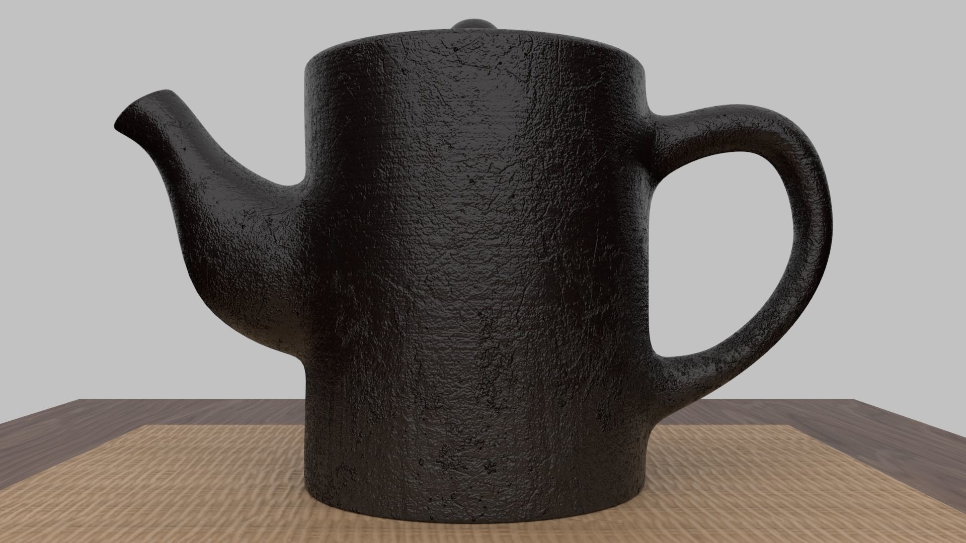 Tea Scene Low-poly 3D model_45