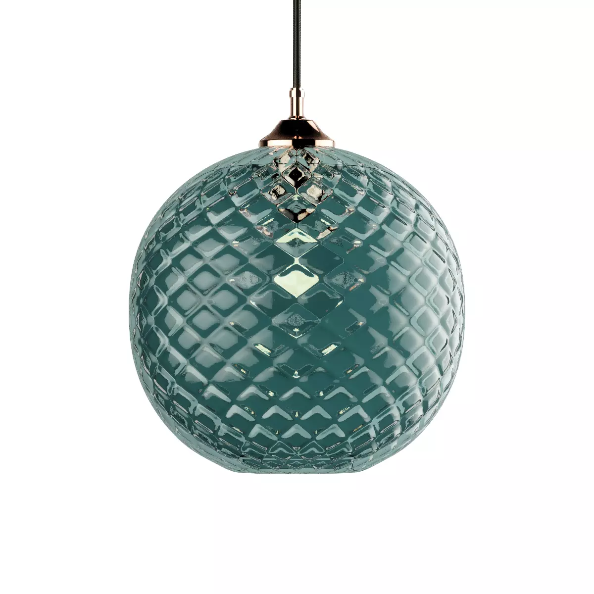 Pick-N-Mix Ball Large Pendant Light 3D model_0