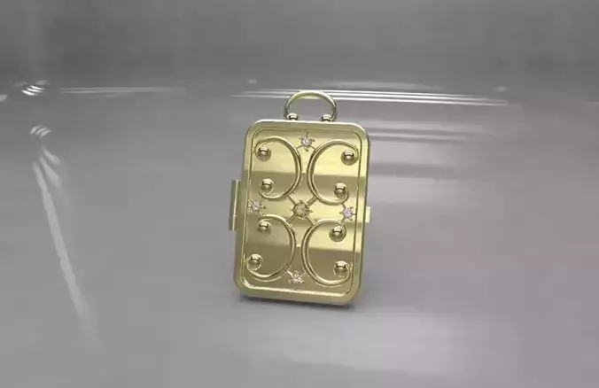 Pendant under the photo