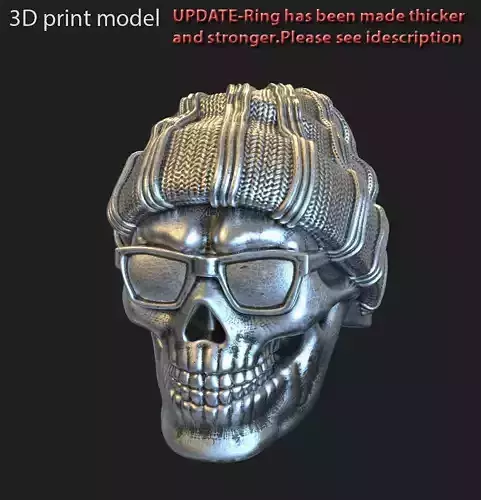 Skull Ring jewelry Gangster vol1 