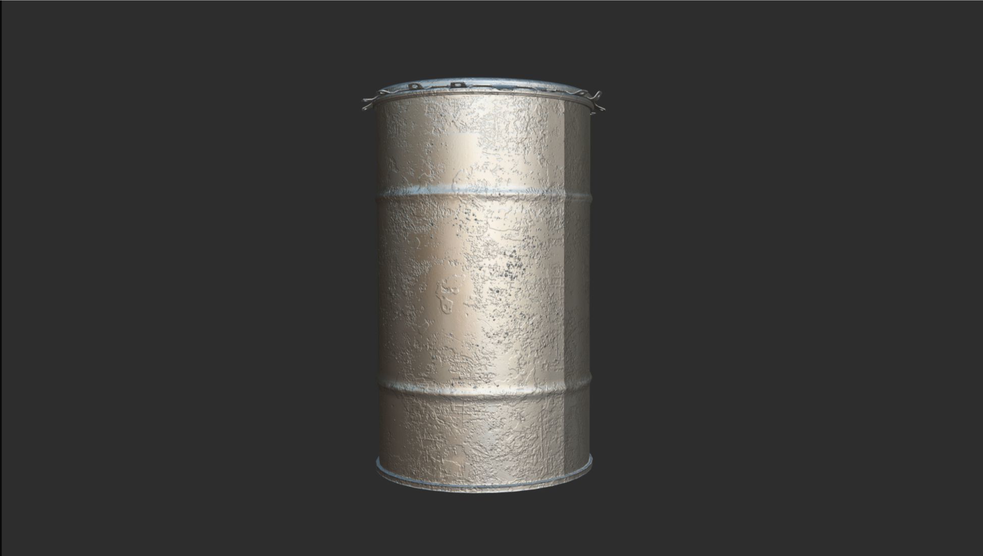 barrel vol 3  Low-poly 3D model_5