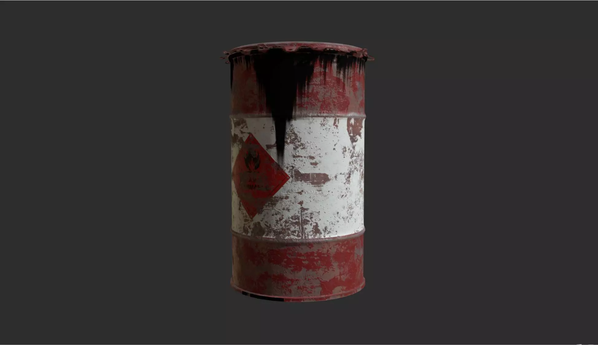 barrel vol 3  Low-poly 3D model_0