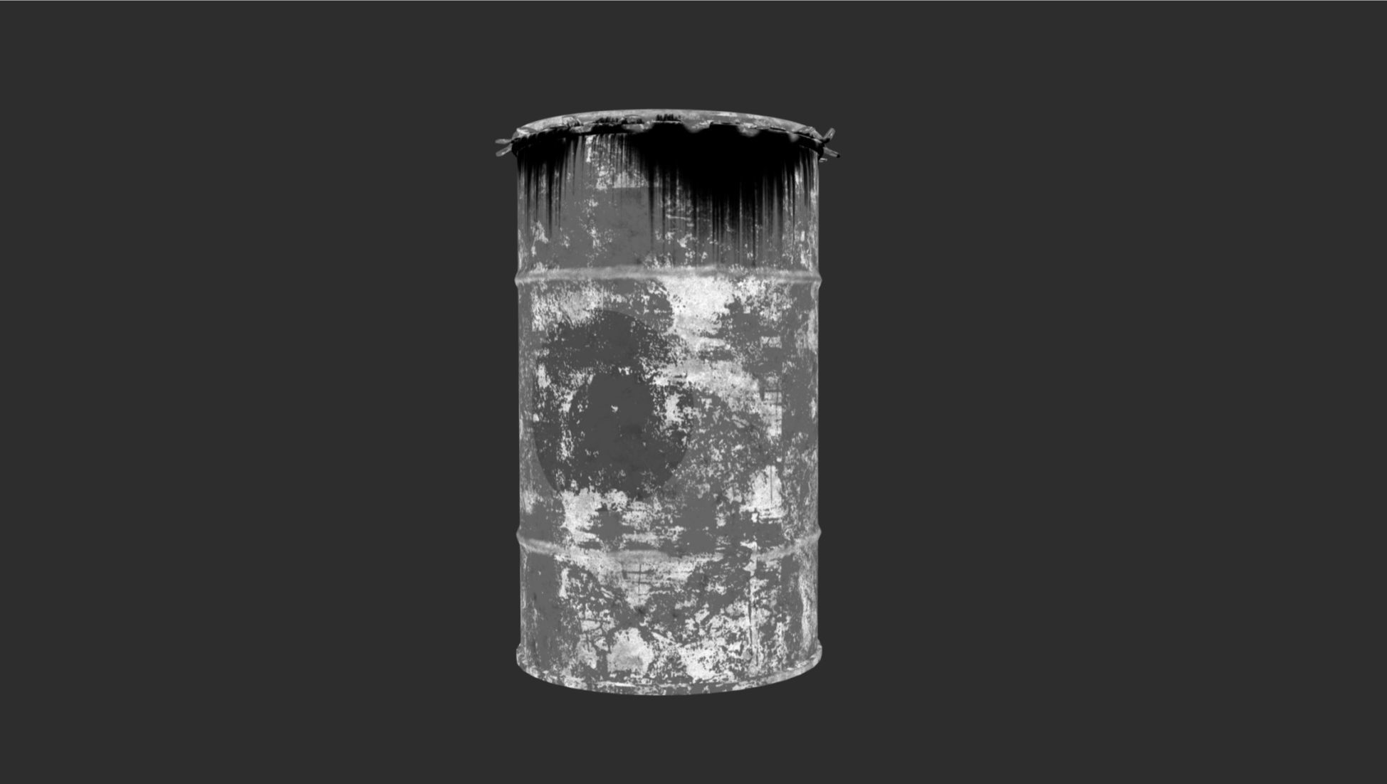 Barrel Vol 04  Low-poly 3D model_7