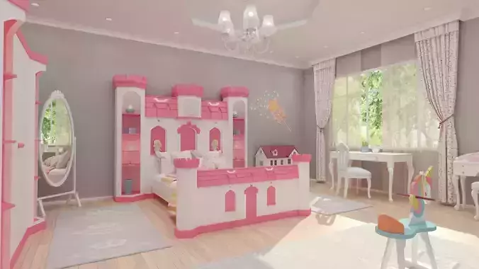 Princess bedroom