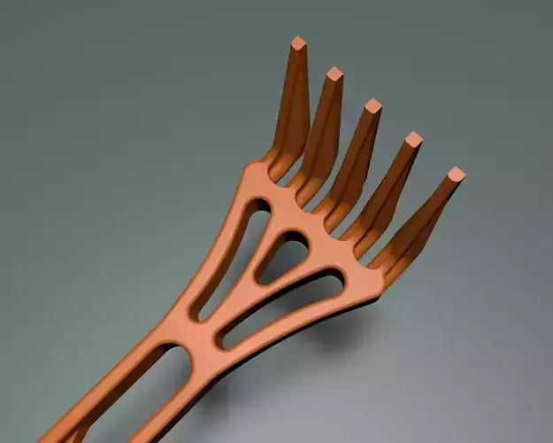 Back scratcher for any use Free 3D print model