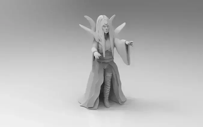 Dark Witch Mother 3D print model