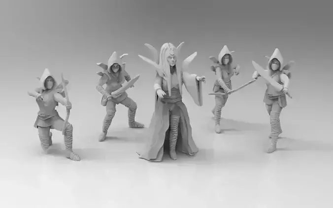 Dark Witch Bundle 3D print model