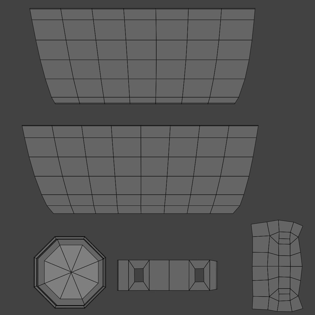 Mug Onaments Texture 3D model_1