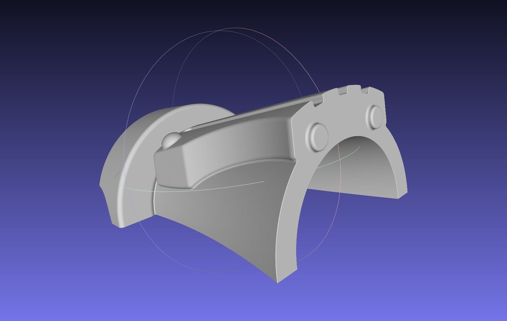 Street Fighter Cammy Gauntlet And Glove Back 3D print model_18