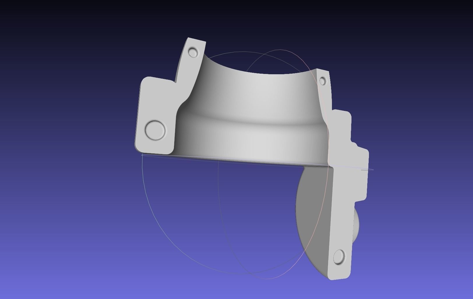 Street Fighter Cammy Gauntlet And Glove Back 3D print model_22